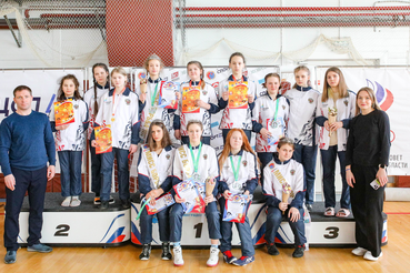В СК «Выборг»  Всероссийские спортивные соревнования по спортивной борьбе среди девушек