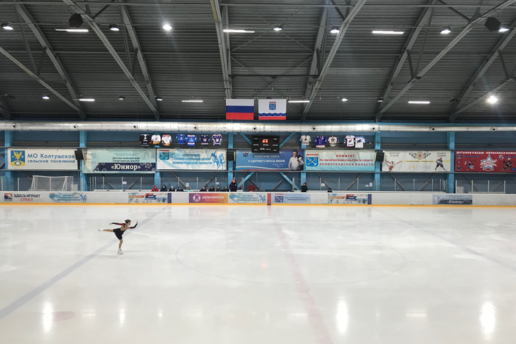 Первенство Ленинградской области по фигурному катанию на коньках среди девочек и мальчиков в одиночном катании.