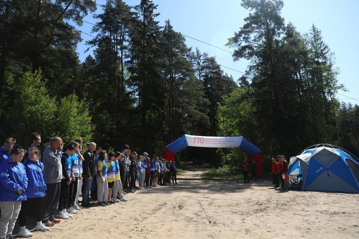 Фестиваль ГТО «Туристический поход» среди студентов Ленинградской области