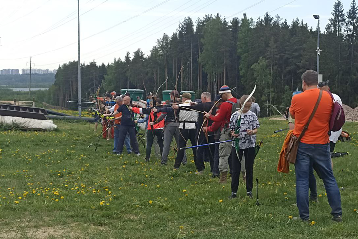 На территории СК «Юкки» прошли Областные соревнования по 3D стрельбе из лука