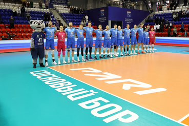 В СК «Сосновый Бор» состоялся 30 тур чемпионата России по волейболу среди мужских команд СУПЕРЛИГА.
