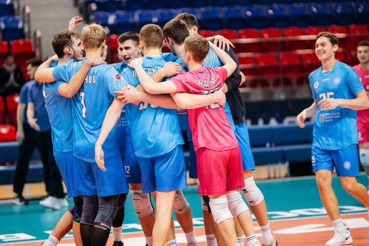 В СК «Сосновый Бор» прошел «7 тур предварительного этапа чемпионата России по волейболу среди мужских команд Молодежной лиги 2023/24гг.»