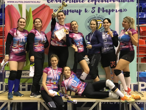 СК «Сосновый Бор» областные соревнования по волейболу «Турнир к 8 марта»
